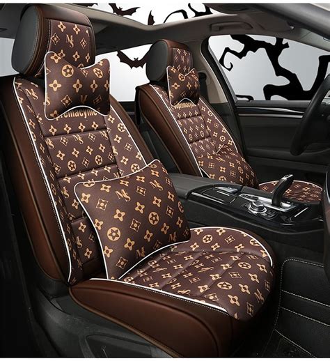 black louis vuitton car seat covers|louis vuitton steering wheel cover.